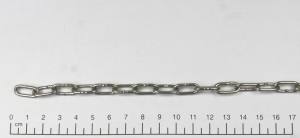 Edelstahlkette, V4A 766), Kurzgliedrig 2mm (gem. DIN